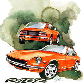 Datsun 240Z by Yoshiharu Miyakawa