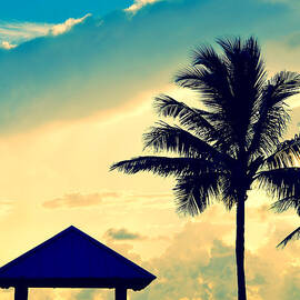 dawn beach pyramid by Laura Fasulo