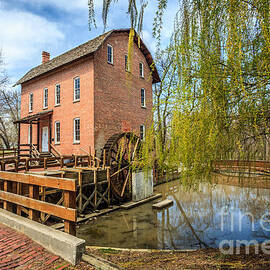 Deep River County Park Grist Mill by Paul Velgos