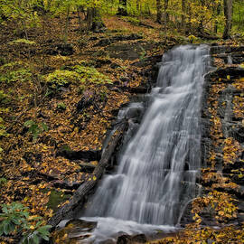 Delaware Water Gap In The Fall by Susan Candelario