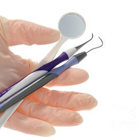 Dental Hygienist Tools  by Olivier Le Queinec