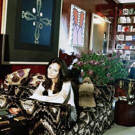 Diane Von Furstenberg At Home by Horst P. Horst