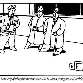 Did He Have Any Distinguishing Characteristics by Bruce Eric Kaplan