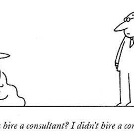 Did You Hire A Consultant? I Didn't Hire by Charles Barsotti