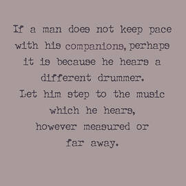 Different Drummer by Georgia Clare