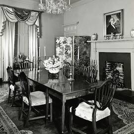 Dining Room Of Berkeley Plantation by Ralph Bailey
