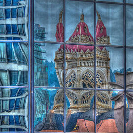 Distorted Portland by Jean Noren