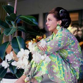 Dolly Goulandris At Home by Horst P. Horst