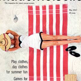 Dolores Hawkins On A Beach by Somoroff