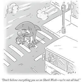 Don't Believe Everything You See On Shark Week by Kim Warp