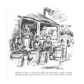 Don't Eat Fruit Or Vegetables Unless by Alan Dunn