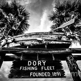 Dory Fishing Fleet Sign Picture in Newport Beach by Paul Velgos