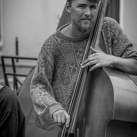 Double Bass Player by David Morefield