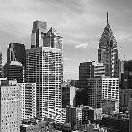 Downtown Philadelphia by Rona Black