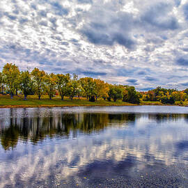 Drama in Autumn Skies by Bill and Linda Tiepelman
