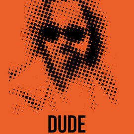 Dude Big Lebowski Poster by Naxart Studio