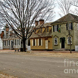 Duke of Gloucester Street in Williamsburg by Olivier Le Queinec