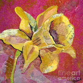 Early Spring I Daffodil Series by Shadia Derbyshire