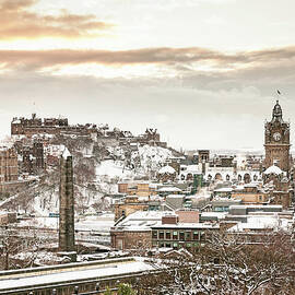 Edinburgh In Winter by Georgeclerk