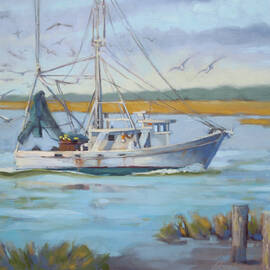 Edisto Shrimp Boat by Todd Baxter