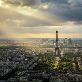 Eiffel Tower From Montparnasse by Thanapol Tontinikorn