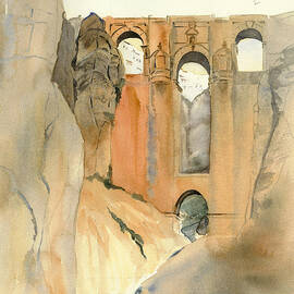 El Puente Nuevo, Ronda, Spain by Amanda Amend