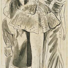 Elsa Schiaparelli Wearing A Cape by Cecil Beaton