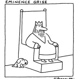 Eminence Grise by Charles Barsotti