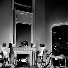 Entrance Hall Of Joan Bennett And Walter Wagner's by Maynard Parker