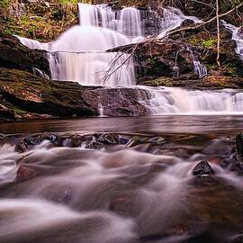 Ethereal Flow Garwin Falls Milford NH by Jeff Sinon
