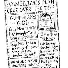 Evangelicals Push Cruz Over The Top by David Sipress