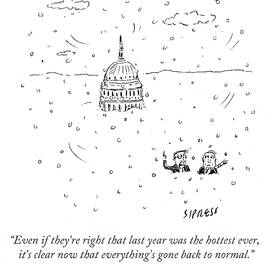 Everything's Gone Back To Normal by David Sipress