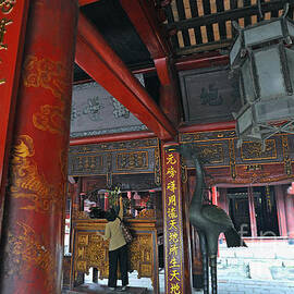 Faithfull in Temple of Literature by Sami Sarkis Photography