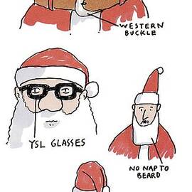 Fake Santas by Michael Crawford