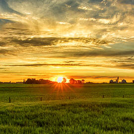 Farewell Thursday Sunset by Bill and Linda Tiepelman