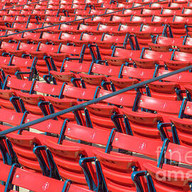 Fenway Park Grandstand Seats I by Clarence Holmes