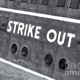 Fenway Park Green Monster Scoreboard IV by Clarence Holmes