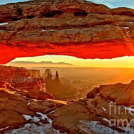 Fiery Morning by Adam Jewell