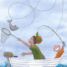 Fishing With Grandpa by Christy Beckwith