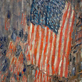 Flags on the Waldorf by Georgia Clare