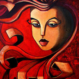 Flaming Serenity by Oscar Ortiz