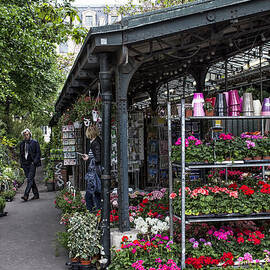 Flower Market in Paris by Georgia Clare