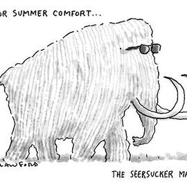For Summer Comfort...the Seersucker Mammoth: by Michael Crawford