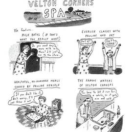 Forget Your Worries At Velton Corners by Roz Chast