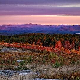 Foss Mountain Sunrise Eaton NH by Jeff Sinon