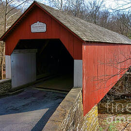 Frankenfield Covered Bridge by Olivier Le Queinec