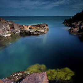 French Riviera Shoreline by Mako Photo