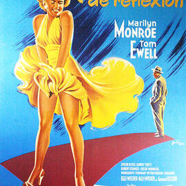 French Seven Year Itch Marilyn Monroe by Georgia Clare