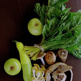 Fresh Vegetables And Fruit by Romulo Yanes