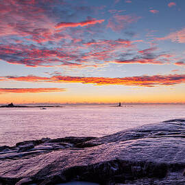 Frigid Sunrise by Jeff Sinon